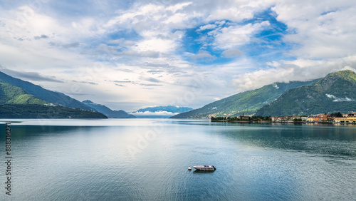 A view of Lake Como from Gravedona