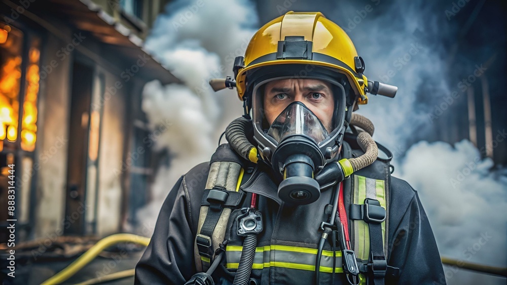 Feuerwehrmann Atemschutz Atemschutzüberwachung Feuerwehrmann Atemschutz Atemschutzüberwachung