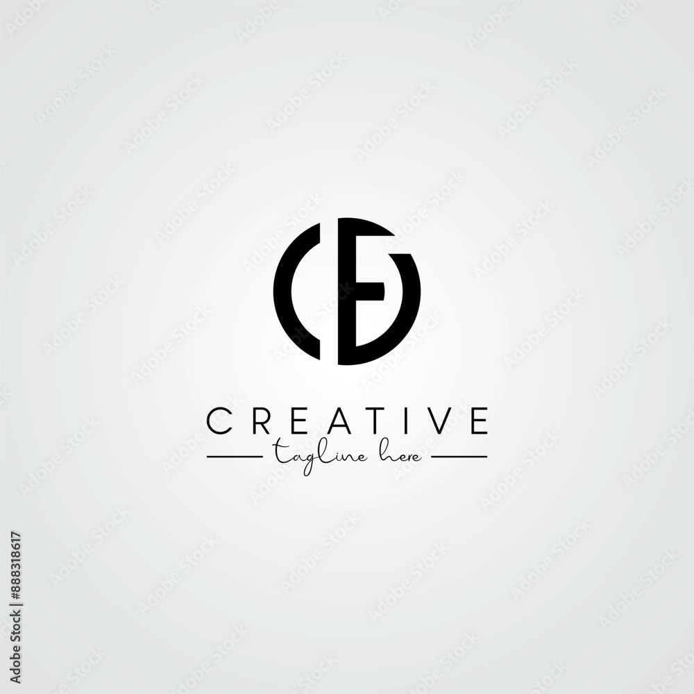 Modern Unique Artistic OF FO Letter Logo. Initial Based Letter Icon Logo. Modern Unique Artistic OF FO Letter Logo. Initial Based Letter Icon Logo.