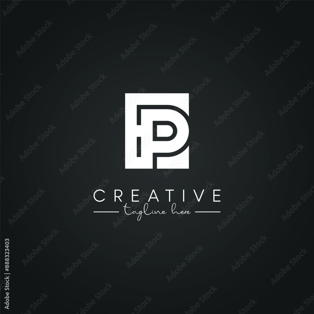 Modern Artistic EP PE Letter Logo. Initial Based Letter Icon Logo. Modern Artistic EP PE Letter Logo. Initial Based Letter Icon Logo.