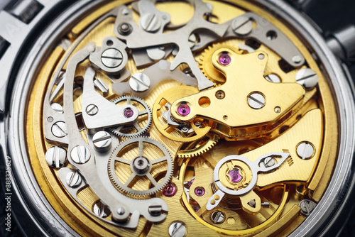 Εκτύπωση καμβά watch mechanism, horology, watchmaker, complications, timepiece