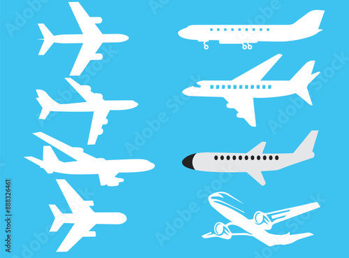 airplane vector