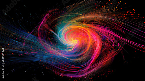 colorful swirl