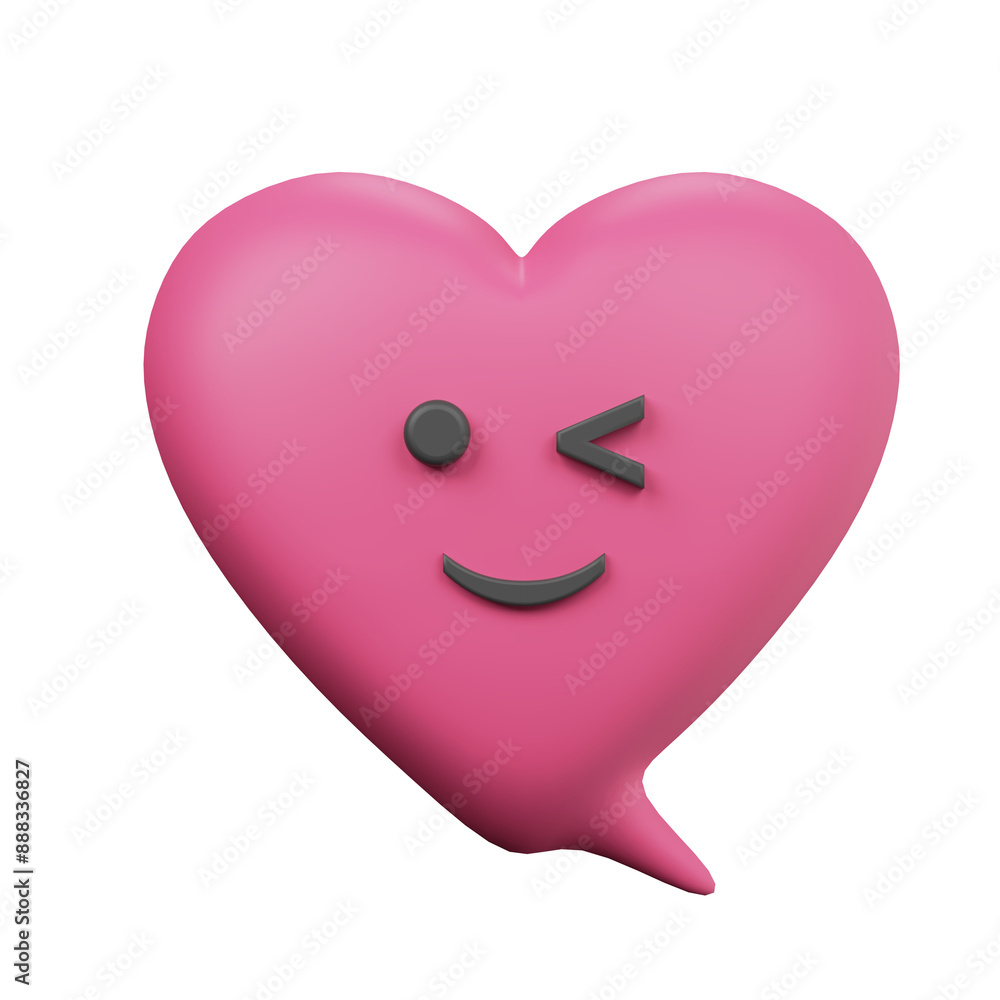 Various 3D Speech bubble icons Various 3D Speech bubble icons