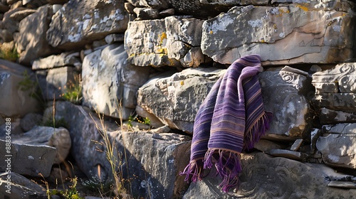 Wallpaper Mural A beautuful stylish towel amongst ancient stones Torontodigital.ca