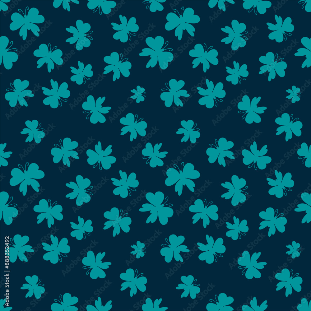 Seamless vector illustration print pattern background wallpaper with butterflies summer spring for textile, paper, pack etc Seamless vector illustration print pattern background wallpaper with butterflies summer spring for textile, paper, pack etc