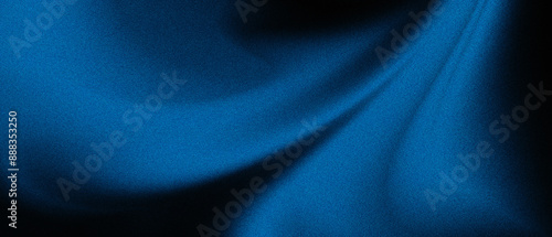 Abstract Noisy Light Navy Blue Colored Grainy Gradient Background Blurry Noise Trendy Grain Backgrounds For Banner, Poster, Wallpaper, Backdrop, Presentation