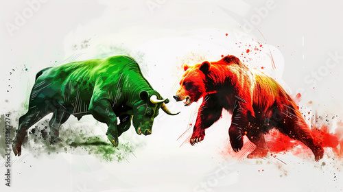 bull and bear fight trading
