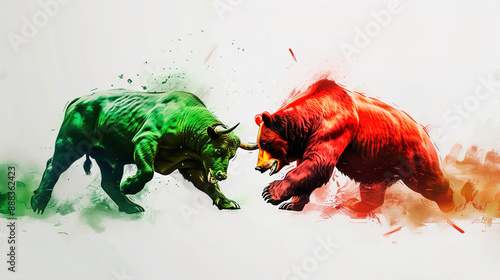 bull and bear fight trading