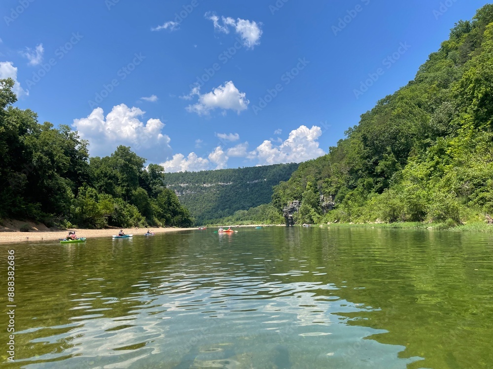 Fototapeta premium river in the mountains