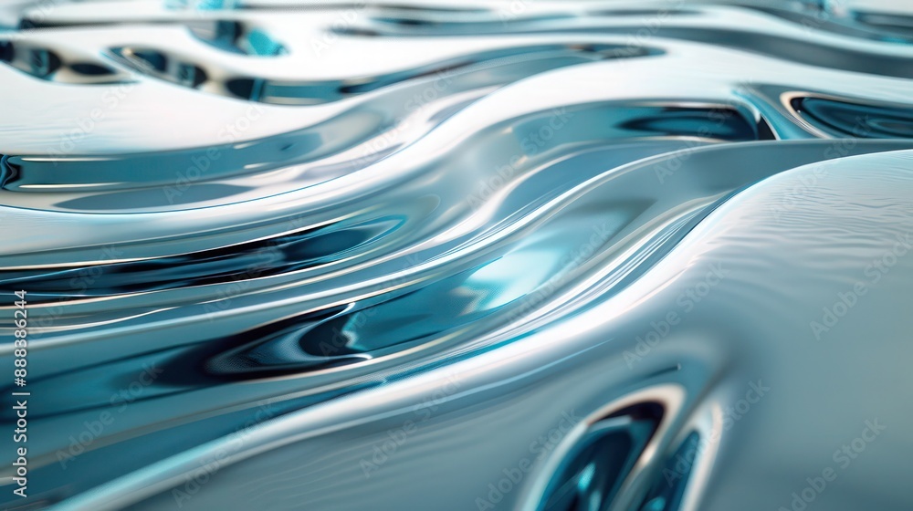 abstract representation of liquidity management in a corporation, shown as water smoothly navigating through various channels abstract representation of liquidity management in a corporation, shown as water smoothly navigating through various channels