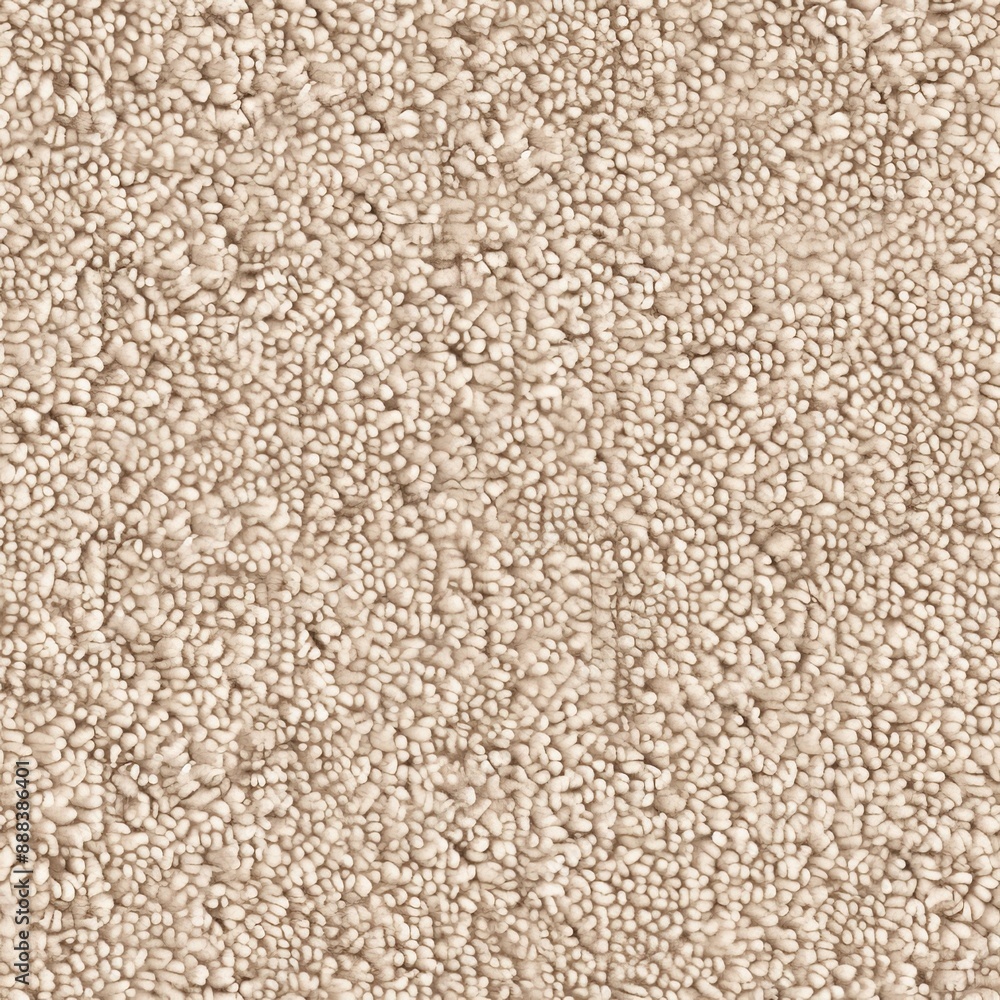 Close up of beige carpet texture with small pebblelike loops Close up of beige carpet texture with small pebblelike loops