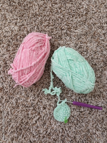 yarn and needles