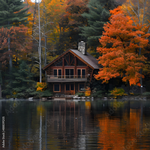 Secluded Lake House Retreat in the Woods