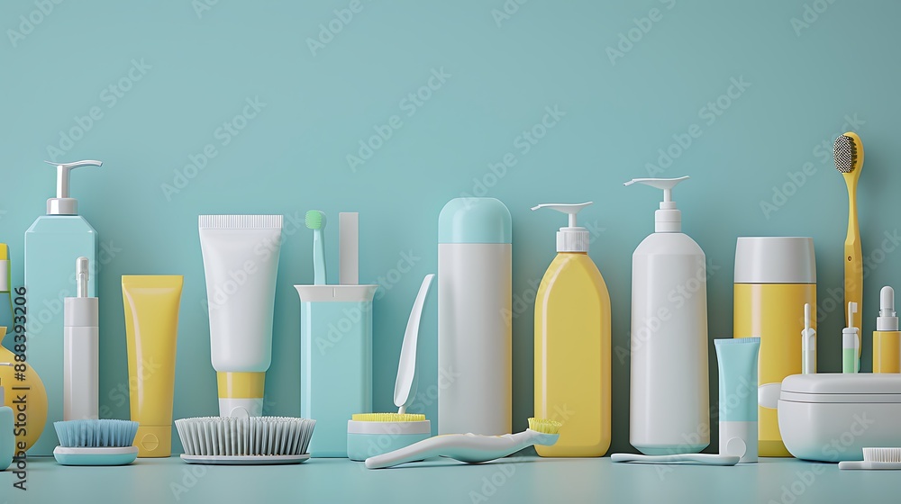 Collection of personal hygiene products