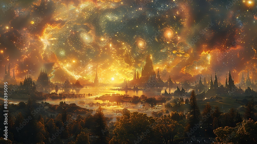 cosmic garden of Eden where sentient beings coexist in harmony with nature cultivating paradise worlds teeming with life and abundance free from the ravages of war disease and suffering cosmic garden of Eden where sentient beings coexist in harmony with nature cultivating paradise worlds teeming with life and abundance free from the ravages of war disease and suffering