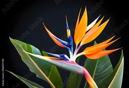 Bird of paradise flower.