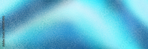 Tableau sur toile fondo gradiente, con ruido, granoso, brillante, azul, turquesa, marino, blanco,