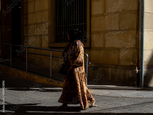 arab woman on the street