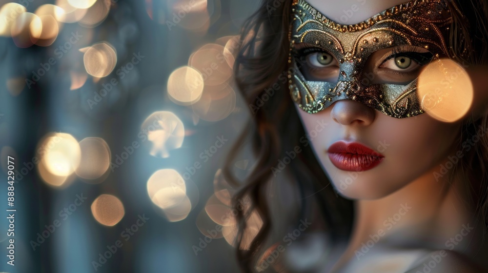 Mysterious Woman in Mask Mysterious Woman in Mask