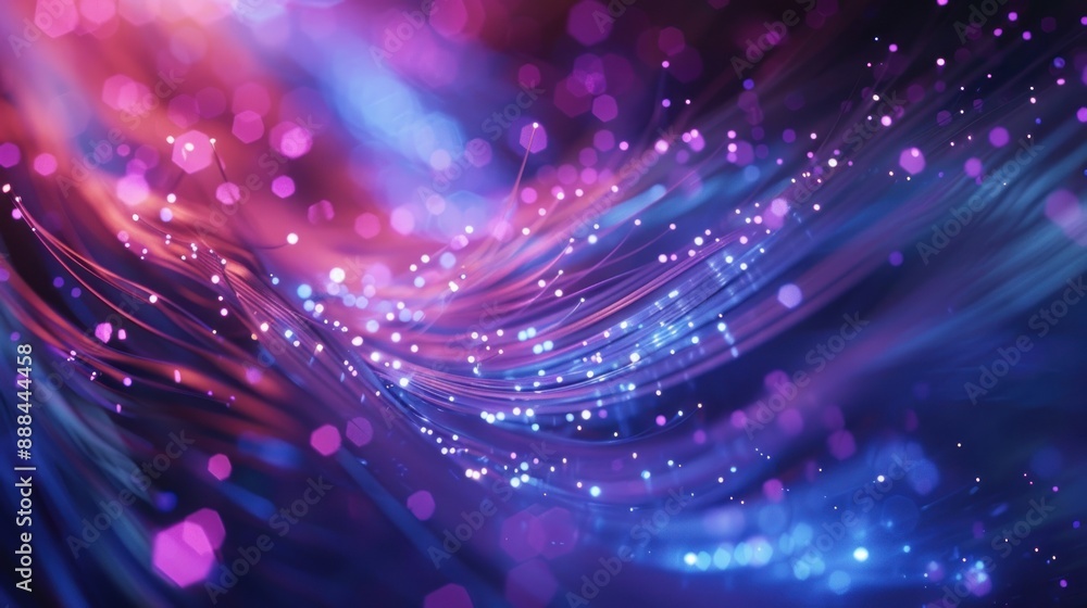 Abstract Background with Purple and Blue Lights Abstract Background with Purple and Blue Lights