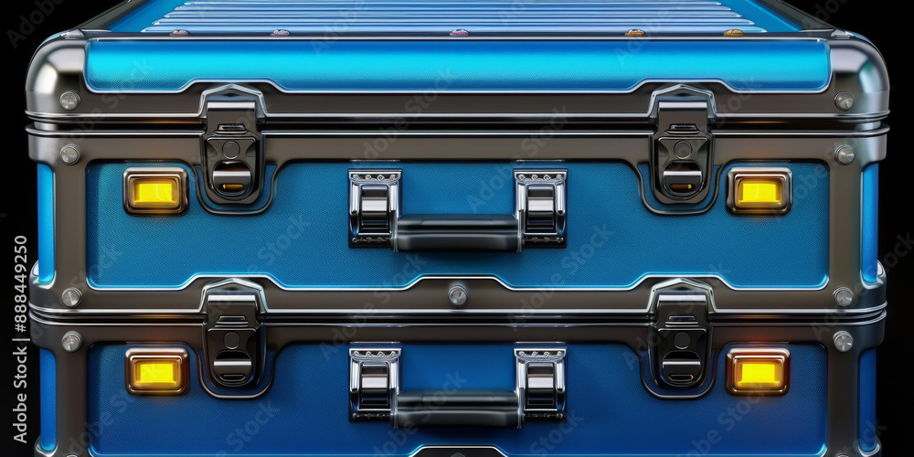 Creative digital data transfer and exchange folders on dark wallpaper. Backup data, virtual document storage or loading on cloud service. 3D Rendering. Creative digital data transfer and exchange folders on dark wallpaper. Backup data, virtual document storage or loading on cloud service. 3D Rendering.