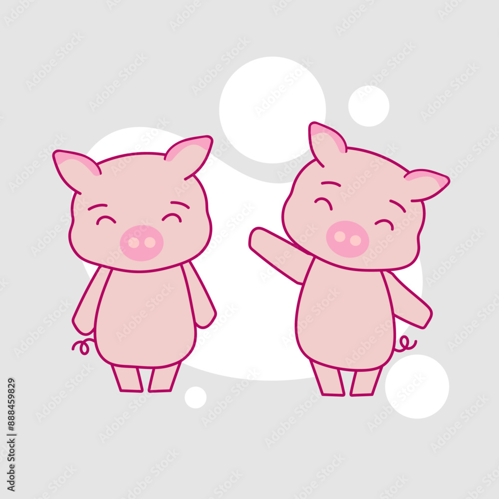 Two Pink pig Two Pink pig