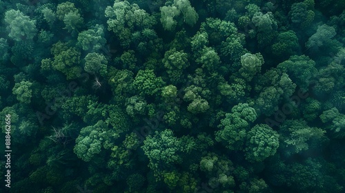 Abstract background of forest and tree landscape texture