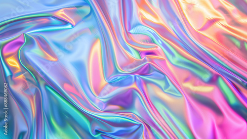 Holo abstract 3D shapes