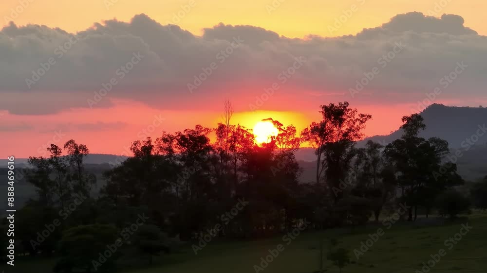 Sunset Skyline At Sunrise Background Sao Paulo Brazil. Birds Eye View Of Peaceful Mountains Valley And Forest Trees. Sunset Nature Sky Clouds Sky Forest. Nature Landscapes. Sunset Skyline At Sunrise Background Sao Paulo Brazil. Birds Eye View Of Peaceful Mountains Valley And Forest Trees. Sunset Nature Sky Clouds Sky Forest. Nature Landscapes.