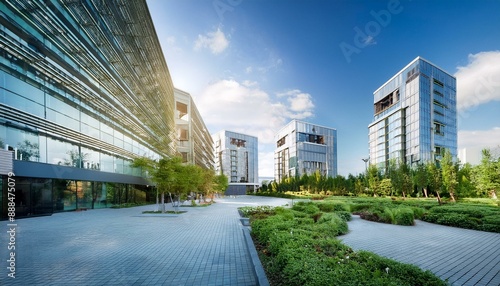  edificios modernos con oficinas