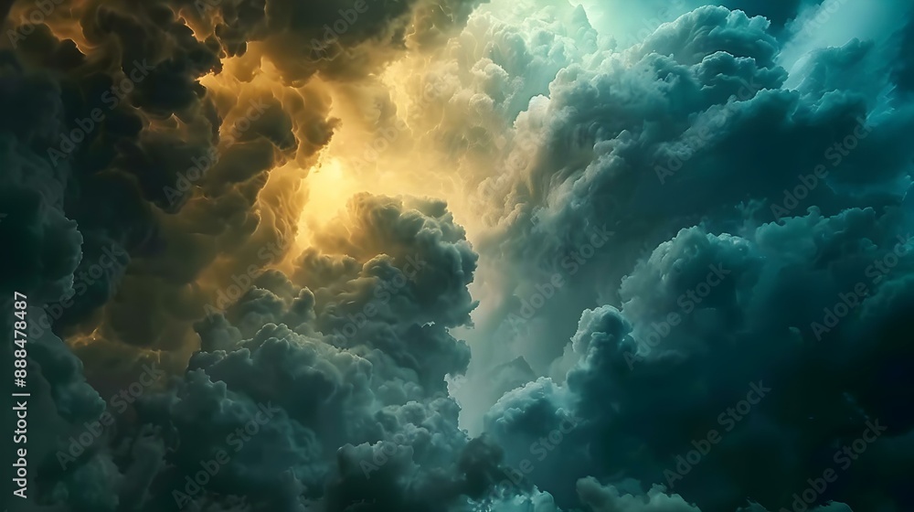 Threatening storm clouds sweeping overhead Threatening storm clouds sweeping overhead