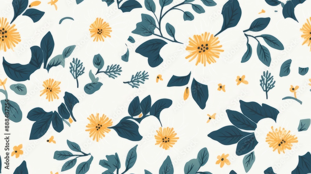 The white pattern of Kana flowers adorns the background with stunning beauty, creating a calm and tranquil atmosphere. The white pattern of Kana flowers adorns the background with stunning beauty, creating a calm and tranquil atmosphere.