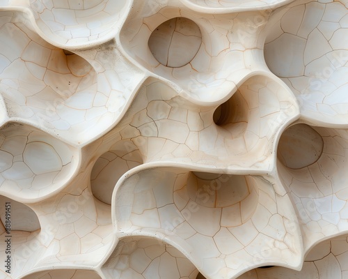 Gaudi and Organic minimalist photography celebrating the Art Nouveau architects influence on organic and curvilinear designs Embrace the whimsical and organic forms found in nature