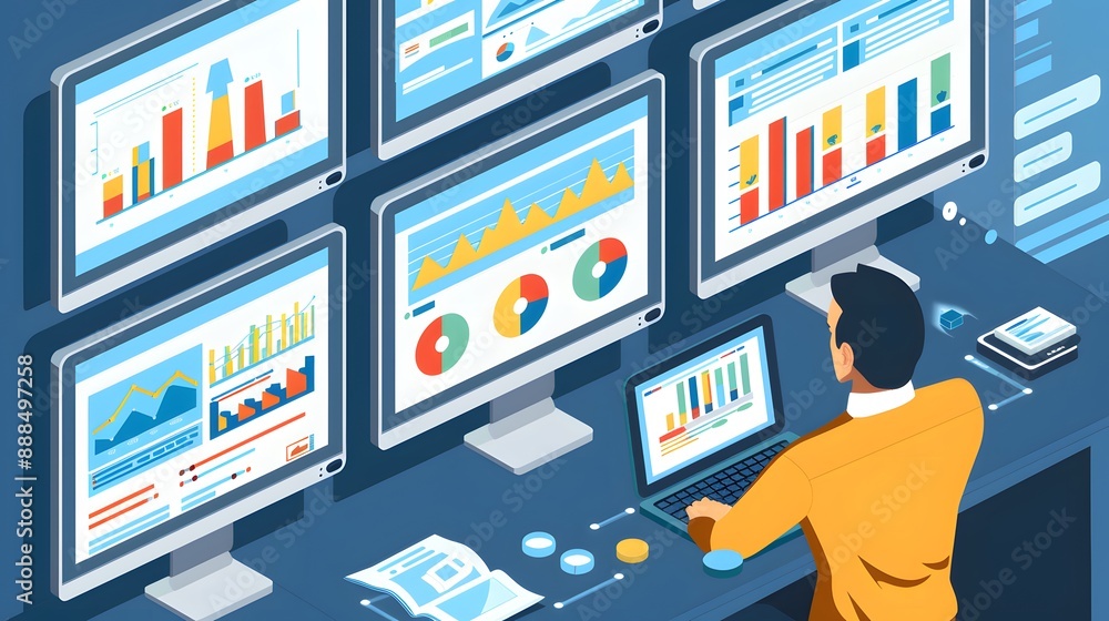 Data Analyst Working with Charts and Graphs Data Analyst Working with Charts and Graphs