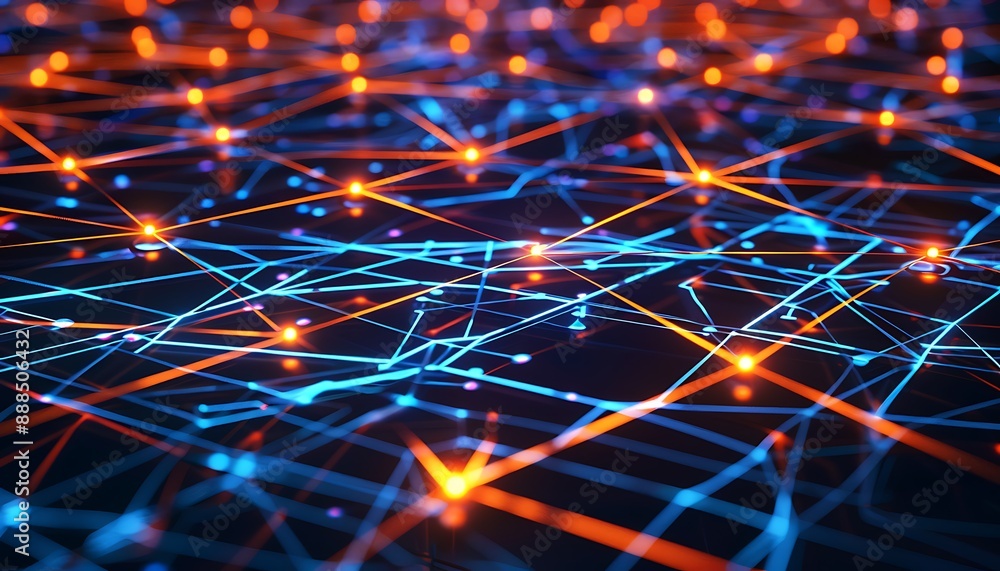 Abstract Network Connection Abstract Network Connection