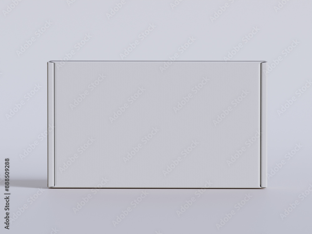 Brown cardboard boxes gift 3D render illustration Brown cardboard boxes gift 3D render illustration