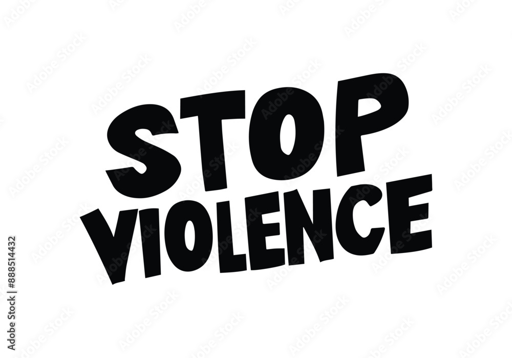 Stop Violence stamp grunge red on white background. Print vector design. Stop Violence stamp grunge red on white background. Print vector design.