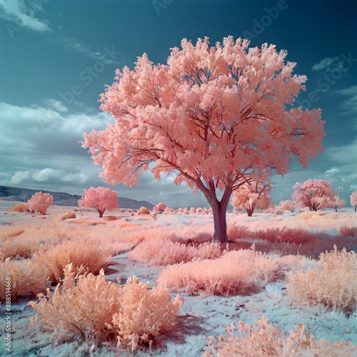 tree in the snow