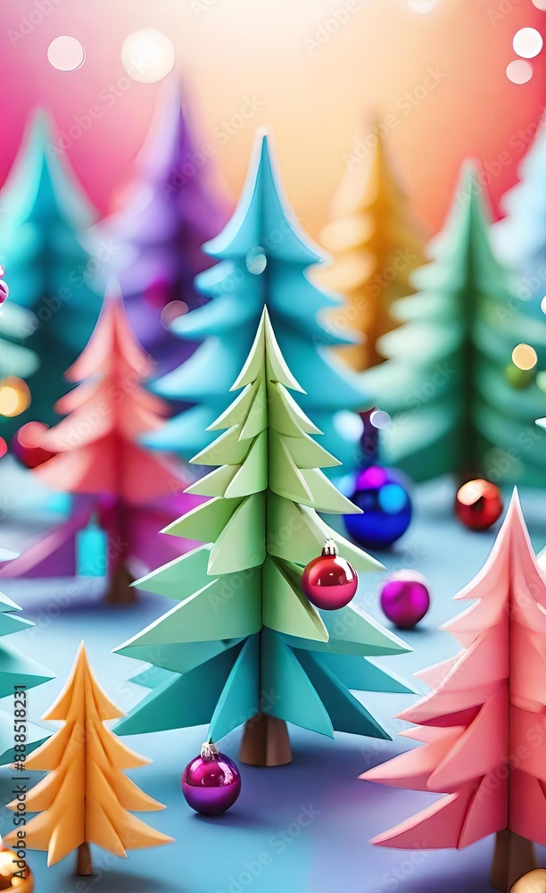 christmas tree with balls christmas tree with balls