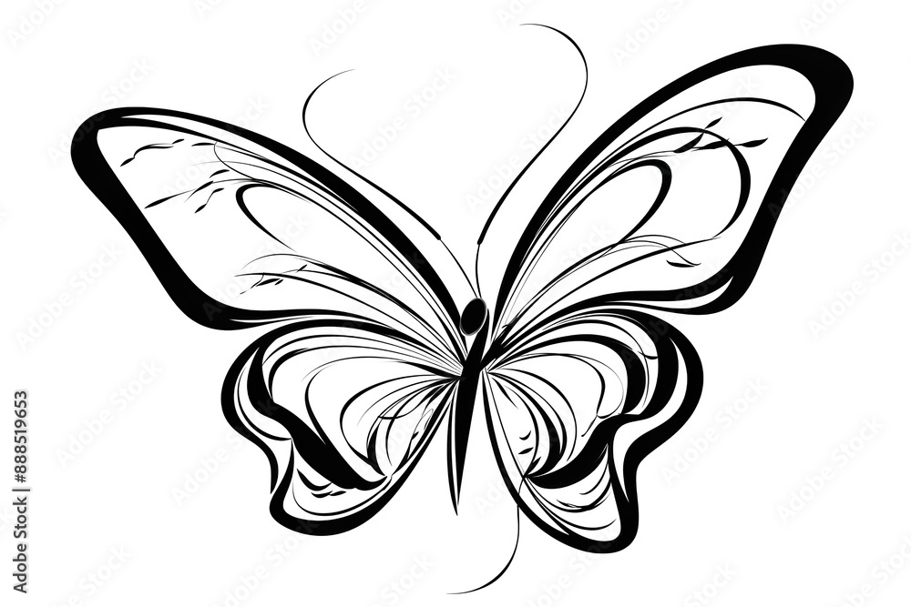 butterfly illustration made by midjourney butterfly illustration made by midjourney