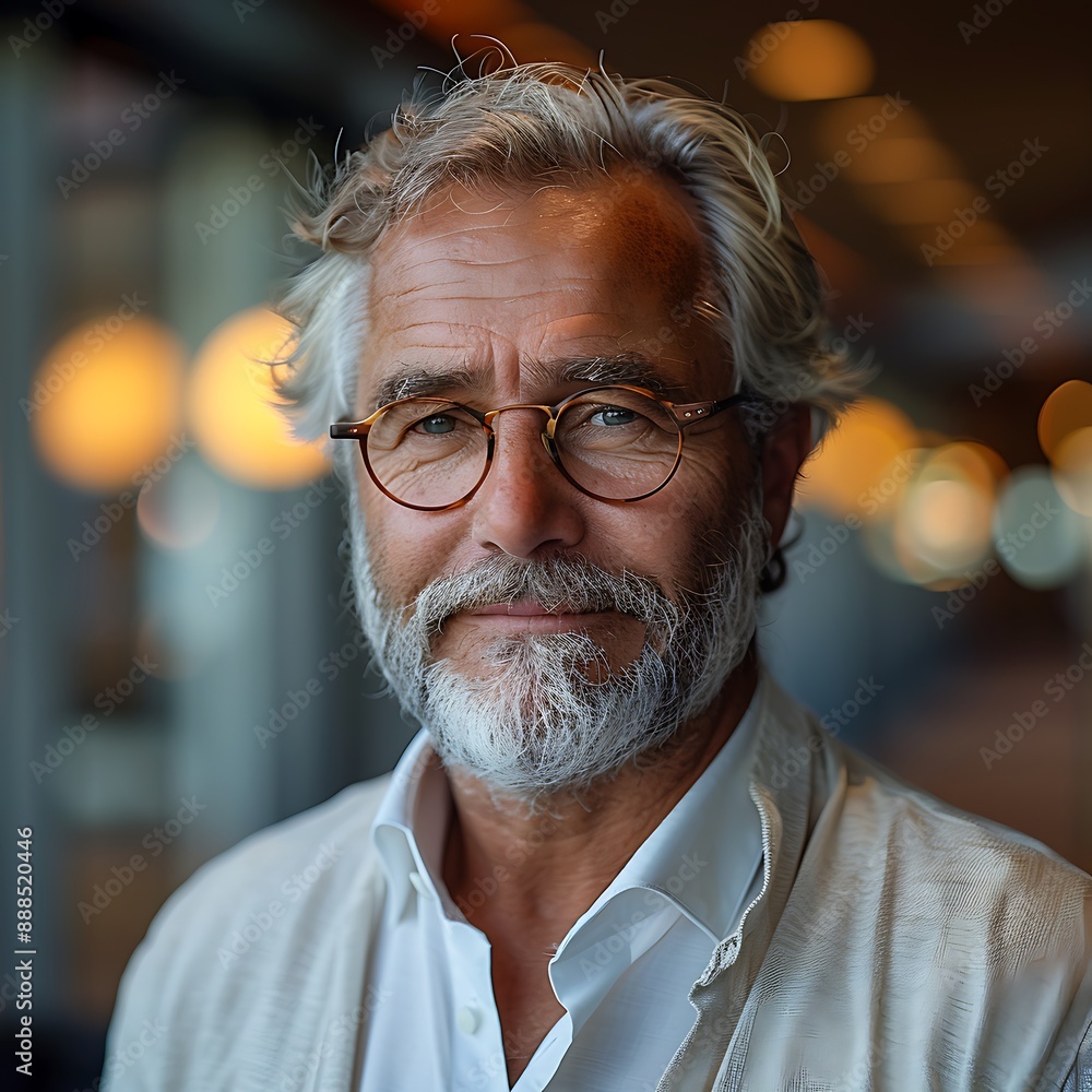portrait of successful senior businessman consultant looking at camera and smiling inside modern office building portrait of successful senior businessman consultant looking at camera and smiling inside modern office building