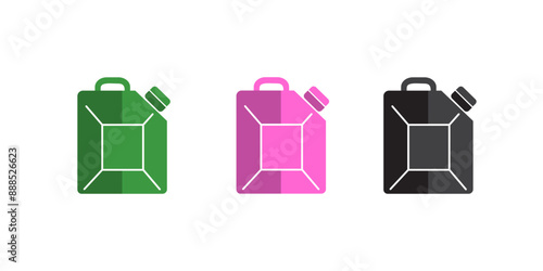 oil galon tank icon vector illustration design