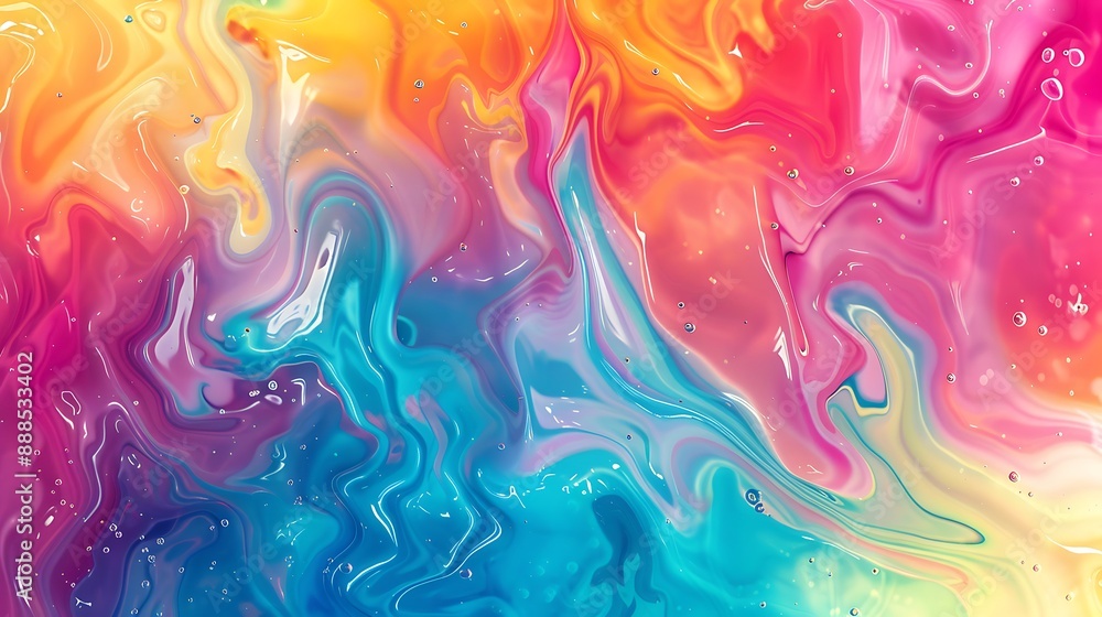 A vivid burst of colorful liquids in mid-air, capturing the dynamic motion and vibrant hues in stunning detail. A cascade of colorful liquids splashing against a stark white background, highlighting A vivid burst of colorful liquids in mid-air, capturing the dynamic motion and vibrant hues in stunning detail. A cascade of colorful liquids splashing against a stark white background, highlighting