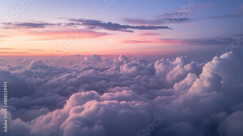 A blue sky with white clouds over a beach. blue sky, white clouds, beach, sunny day, ocean, seascape, coastal view, seaside, sandy beach, cloudscape, sky and sea, beach landscape, coastal scene,