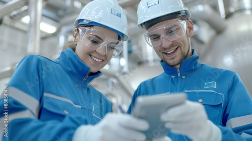 Scene of engineers in a petrochemical plant, collaborating effectively and demonstrating their skills in a dynamic industrial setting. Height Resolution Photo, , Minimalism, photo