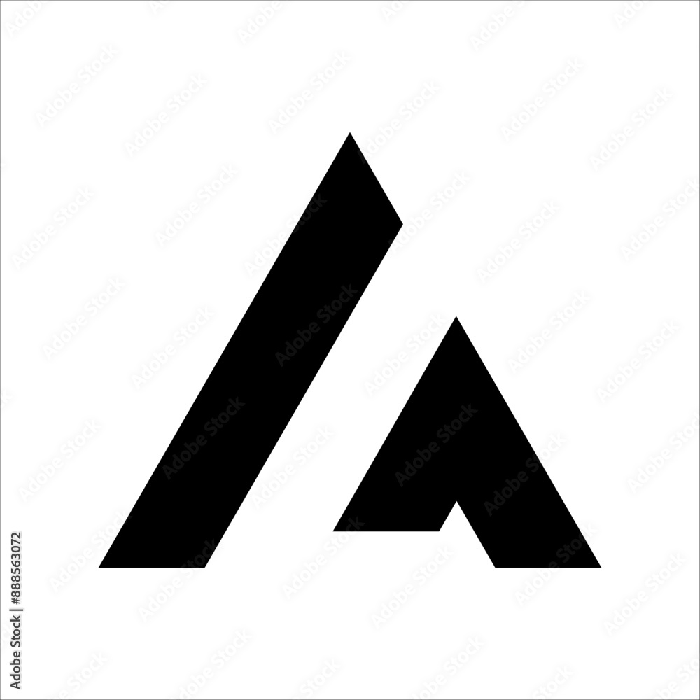 Letter A Logo Icon Design Element