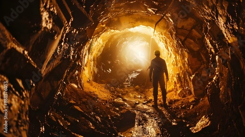 Gold Mining In Underground Tunnels: Quest for Rare Minerals