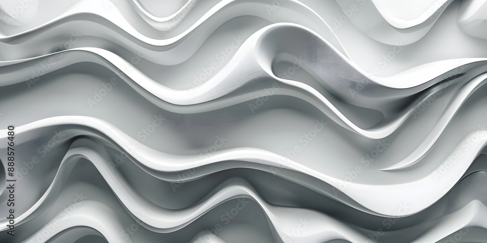 Abstract volumetric waves background. 3d background of waves with plaster texture Abstract volumetric waves background. 3d background of waves with plaster texture