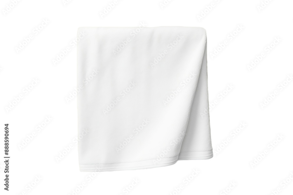 Blank Cotton Towel Design On PNG Background Blank Cotton Towel Design On PNG Background
